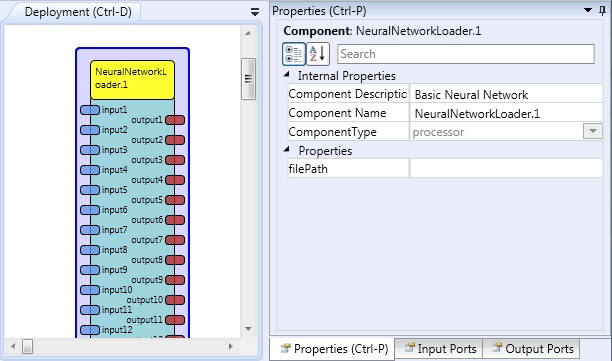 Screenshot: NeuralNetworkLoader plugin