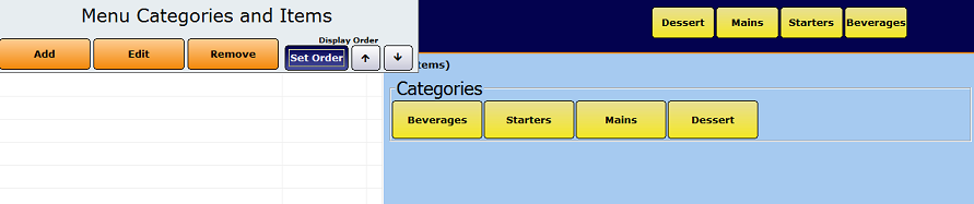 Display Order of a Category