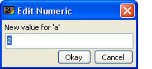 Editing a numeric variable