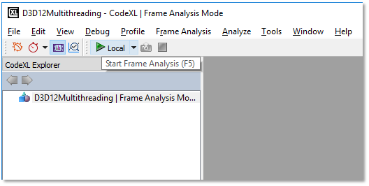 Start Frame Analysis