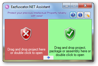 Eazfuscator.NET Assistant floating window