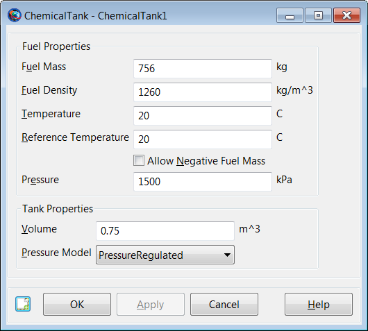 ChemicalTank1 Configuration