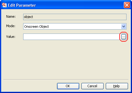 Edit Parameter Dialog