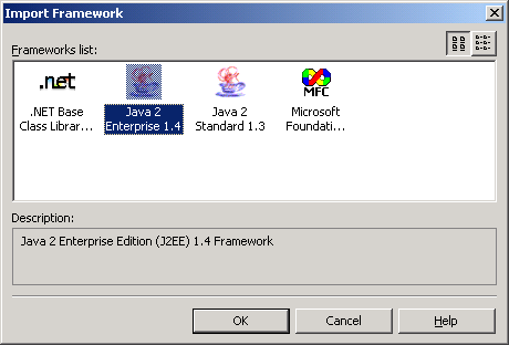 import_j2ee_framework