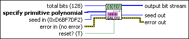 MT Generate Bits (Galois, Primitive Polynomial)