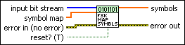 MT Map Bits to FSK Symbols