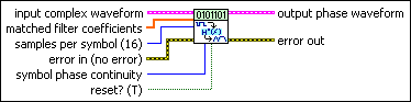 MT Apply Matched Filter (FSK)