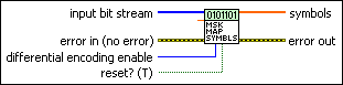 MT Map Bits to MSK symbols