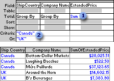 Limit groups of records before performing a calculation on them