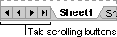 Tab scrolling buttons