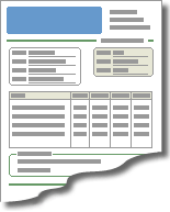 Example of an Excel form