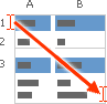 Selecting an example from Help