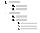 Collapsible list