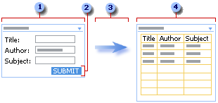 A search and filter example