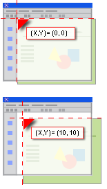 Image Tracing X and Y coordinates
