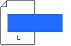 master page object drawn from left master page