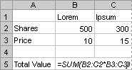 Array formula that produces a single result
