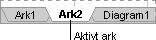 Arkfaner med Ark2 merket