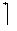 Kontrolltegn for loddrett linje med pilhode som peker mot høyre