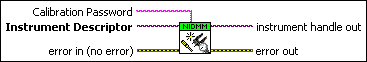 niDMM Initialize External Cal