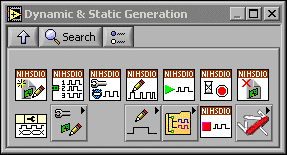 Dynamic and Static Generation Subpalette