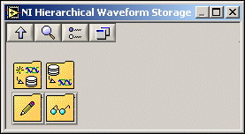 NI Hierarchial Waveform Storage VIs