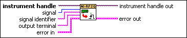 niRFSG Export Signal
