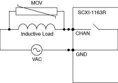 Contact Protection for AC Inductive Loads