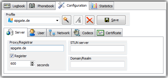 Configuration server