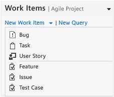 Agile work items
