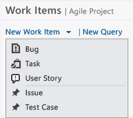 Agile work items