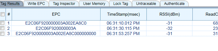 Results of Changing EPC Untraceable Options