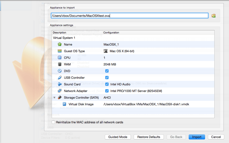 oracle vm virtualbox appliances