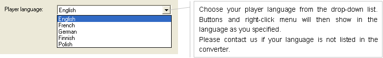 player language
