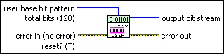 MT Generate Bits (User Defined)