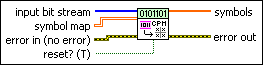 MT Map Bits to CPM Symbols