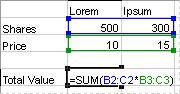 Array formula that produces a single result