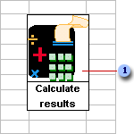 Graphic used to start a macro