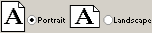 Orientation options