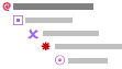 Multilevel picture bullet list