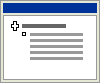 Outline view