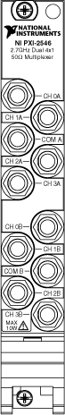 NI PXI-2546 Front Panel Image