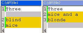 Compare matching similar lines